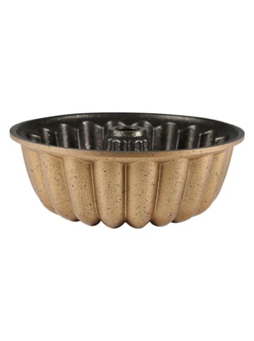 InnovaGoods Guglhupfform ''Fun Cooking'' in Gold - Ø 25 cm