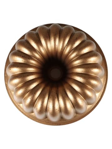 InnovaGoods Tulbandvorm "Fun Cooking" goudkleurig - Ø 25 cm