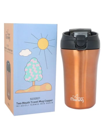 InnovaGoods Isoleerbeker "SI232021" koperkleurig - 400 ml