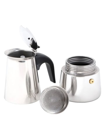 InnovaGoods Espressokocher ''FE001-6'' in Silber - 300 ml