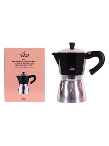 InnovaGoods Espressokoker "Hes-6" zwart - 240 ml