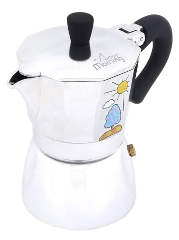 InnovaGoods Espressokocher ''Hes-6'' in Silber - 240 ml