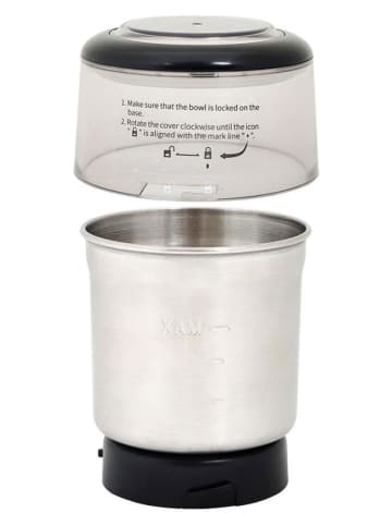 InnovaGoods Koffiemolen "SH21638B" zwart - (B)12,8 x (H)24,2 x (D)13,2 cm