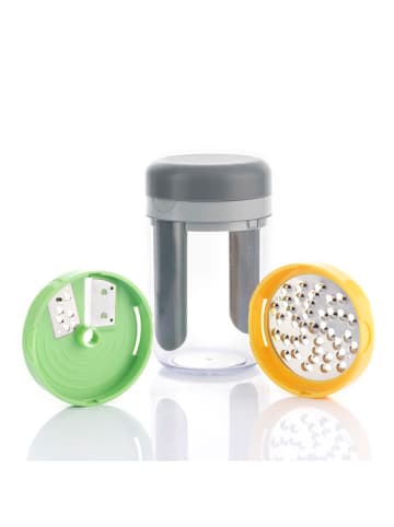 InnovaGoods Przyrząd 3w1 w różnych kolorach do krojenia warzyw - Ø 9 cm