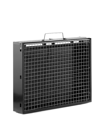 InnovaGoods Draagbare grill zwart - (B)30 x (H)22 x (D)23 cm