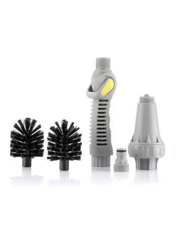 InnovaGoods Rotierende Bürste in Grau