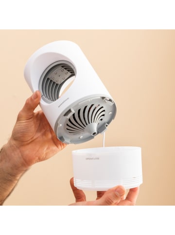 InnovaGoods Lampa ssąca w kolorze białym przeciw komarom