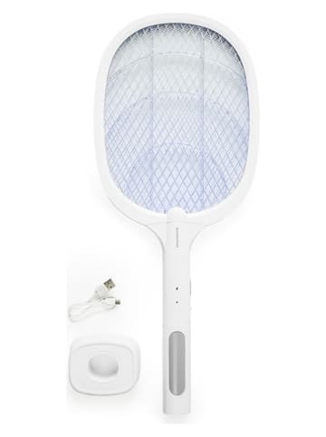 InnovaGoods Elektrische vliegenmepper wit - (B)21,6 x (H)52,5 x (D)3,3 cm