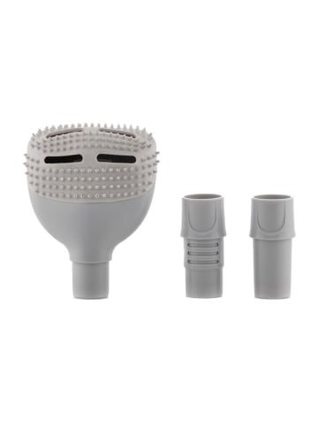 InnovaGoods Haarentfernungsbürste in Weiß - (B)13 x (H)16 x (T)7 cm