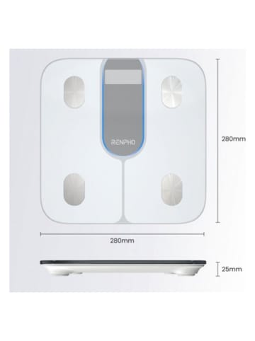 Renpho Weegschaal ''ELIS 1C'' wit