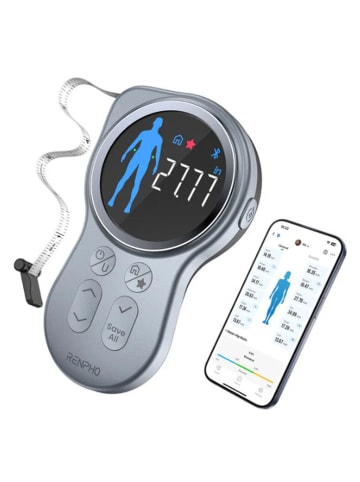Renpho Cyfrowa taśma miernicza "Smart Tape Measure+" w kolorze szarym