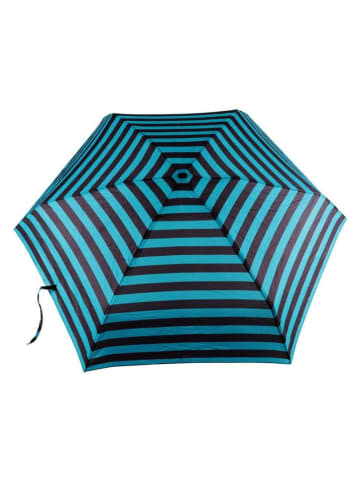 Biggdesign Parasol "Moods up" w kolorze czarno-turkusowym