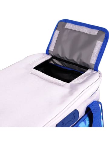Anemoss Torba chłodząca "Sail" w kolorze niebiesko-białym - 18,5 l