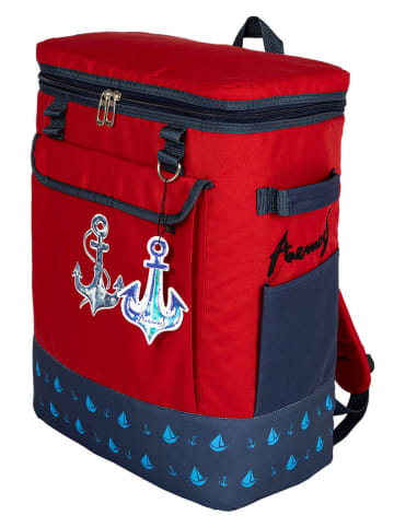 Anemoss Koelrugzak ''Anchor'' rood - 25 l