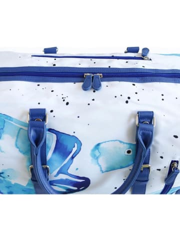 Anemoss Reistas ''Fish'' wit/blauw - 50 l