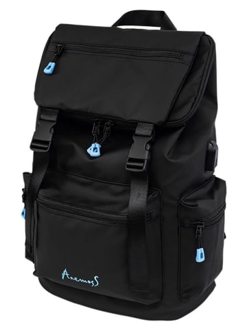 Anemoss Plecak w kolorze czarnym na laptopa - 30 x 41,9 x 15 cm