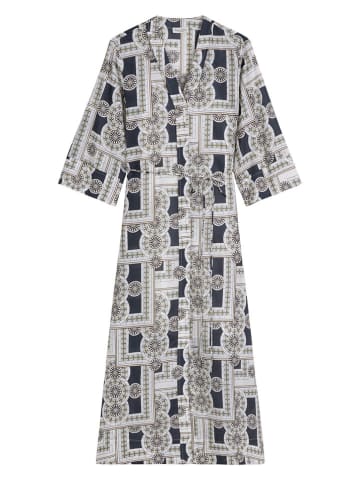 Marc O'Polo Jurk donkerblauw/wit