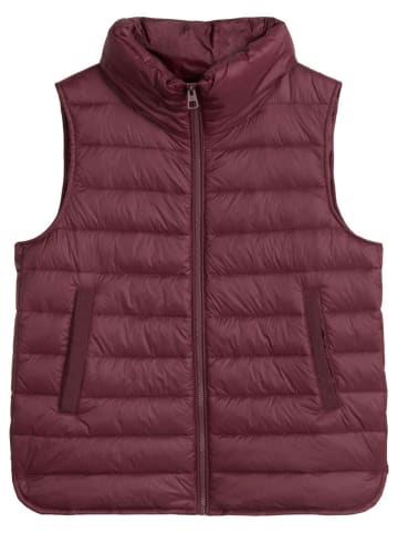 Marc O'Polo Doorgestikte bodywarmer bordeaux
