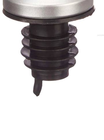 San ignacio 3tlg. Set: Öl-Ausgießer in Silber/ Schwarz