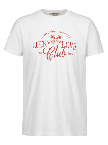 Herrlicher Shirt "Valentine" in Weiß