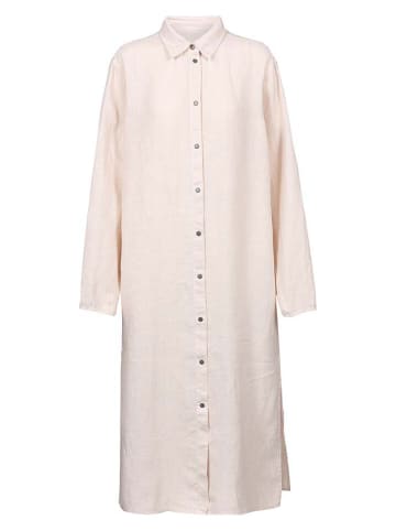 Herrlicher Lniany płaszcz przejściowy "Isolde" w kolorze beżowym