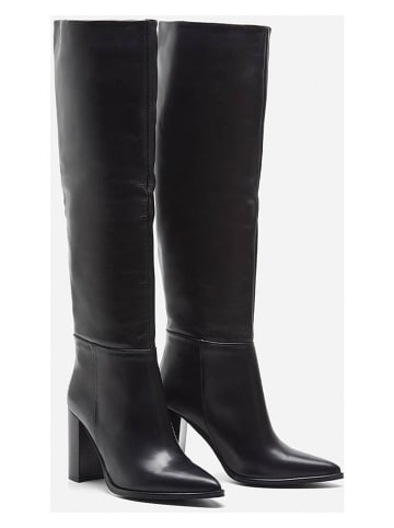 Herrlicher Leder-Stiefeletten "Florenze" in Schwarz