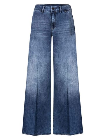 Herrlicher Spijkerbroek "Lovely" - Palazzo fit - blauw