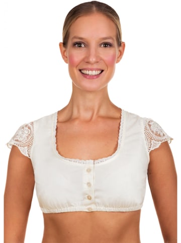 Edelnice Dirndlbluse "Romy" in Creme
