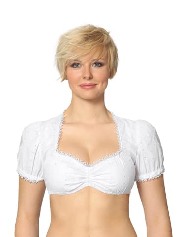 Stockerpoint Dirndlbluse in Weiß