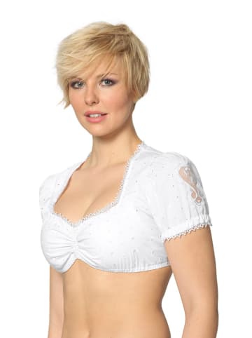 Stockerpoint Dirndlbluse in Weiß