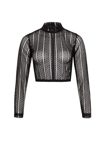 Melega Dirndlbluse ''Mona'' in Schwarz