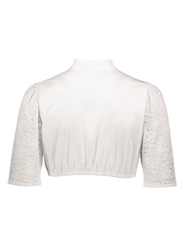 Almsach Dirndlbluse in Weiß