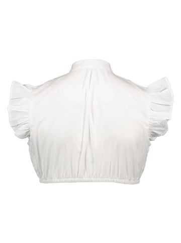 Almsach Dirndlbluse in Weiß
