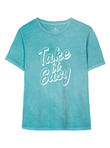 Herrlicher Shirt in Türkis