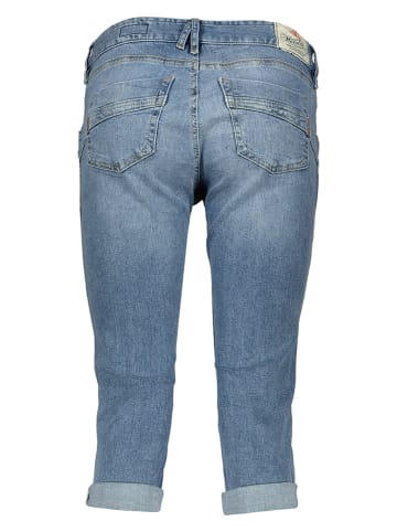 Herrlicher Jeans-Caprihose - Skinny fit - in Blau