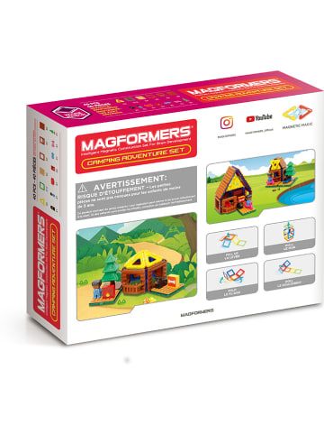 MAGFORMERS 40-delige magneetspeelset "Magformers camping Adventure" - 3 jaar