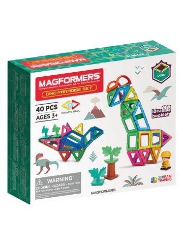 MAGFORMERS Konstruktionsspielzeug "Magformers Dino Paradise Set" - ab 3 Jahren