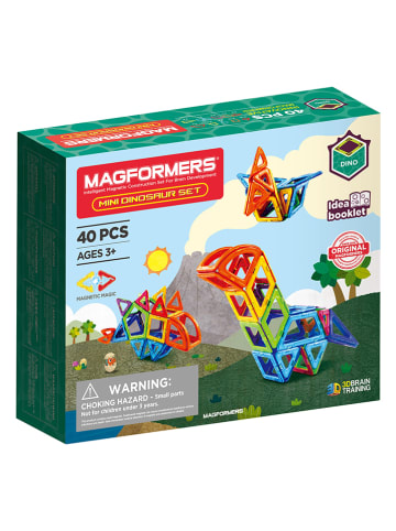 MAGFORMERS Konstruktionsspielzeug "Magformers Mini Dinosaur Set" - ab 3 Jahren