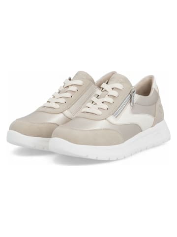 remonte Sneakers in Beige/ Gold
