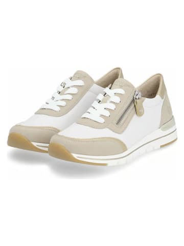 remonte Sneakers in Weiß/ Beige