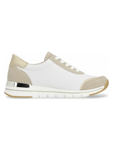 remonte Sneakers in Weiß/ Beige
