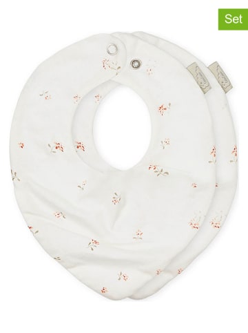 Cam Cam Copenhagen 2er-Set: Dreieckstücher in Creme