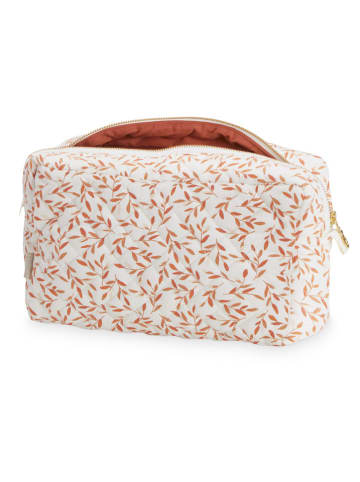 Cam Cam Copenhagen Kulturbeutel in Creme/ Orange - (B)27 x (H)16 x (T)12 cm