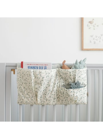 Cam Cam Copenhagen Betttasche in Creme/ Grün in Creme/ Grün