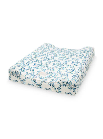 Cam Cam Copenhagen Wickelauflage in Creme/ Blau - (B)63 x (H)8 x (T)49 cm