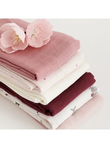 Cam Cam Copenhagen 2er-Set: Musselin-Spucktücher in Rosa