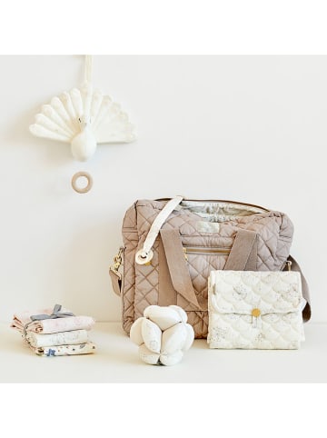 Cam Cam Copenhagen 2er-Set: Musselin-Spucktücher in Creme/ Blau