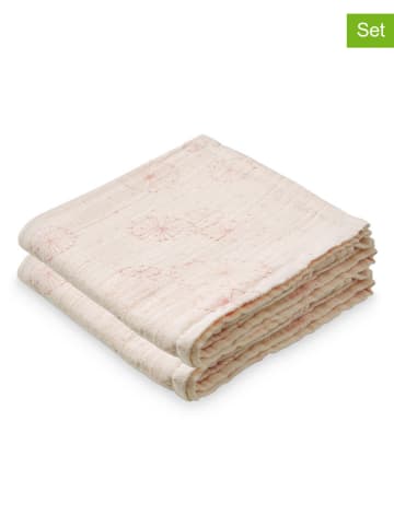 Cam Cam Copenhagen 2er-Set: Musselin-Spucktücher in Beige