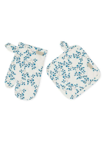 Cam Cam Copenhagen Kinderovenwant crème/blauw - vanaf 3 jaar