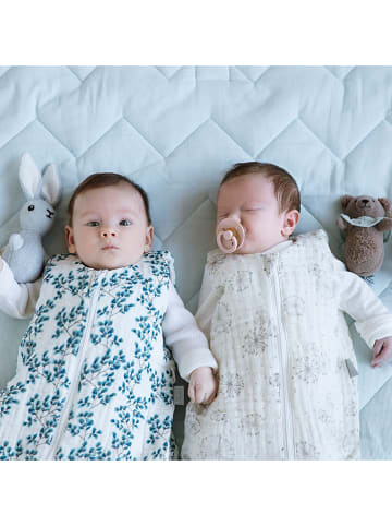 Cam Cam Copenhagen Babyslaapzak wit/blauw - 2,5 TOG